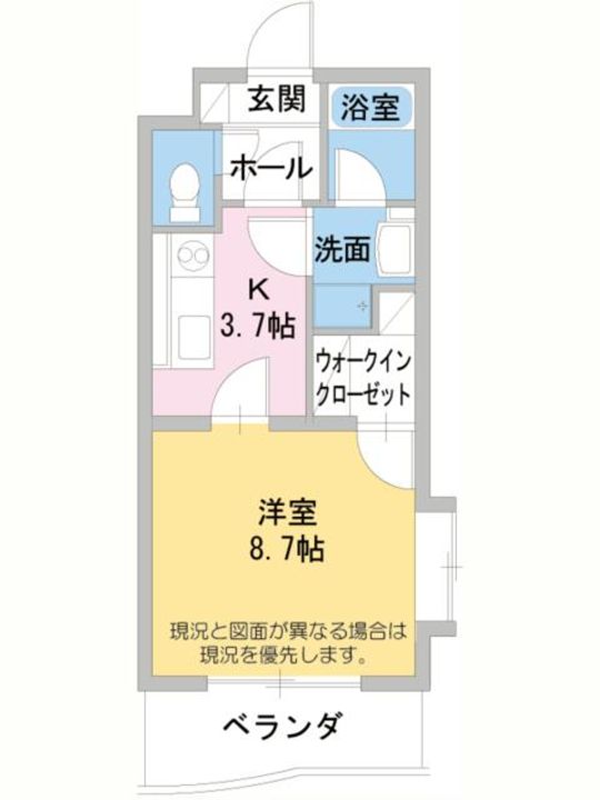 シャリルの間取り