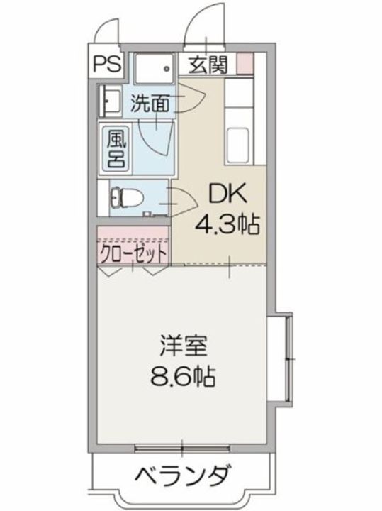 グランマレ.プリモの間取り