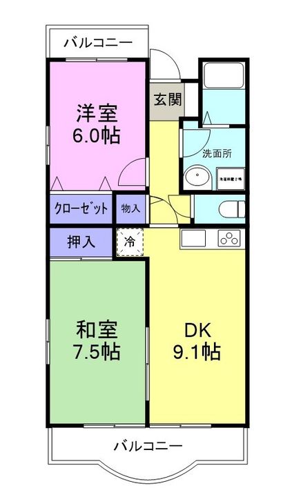 セレーノU.の間取り