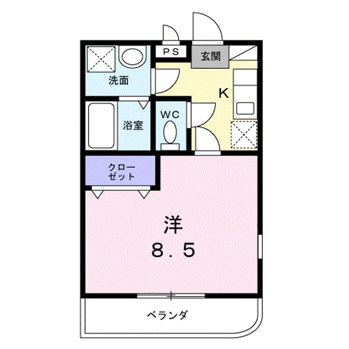 マレッサの間取り
