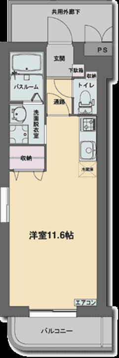 サニーヴィラの間取り