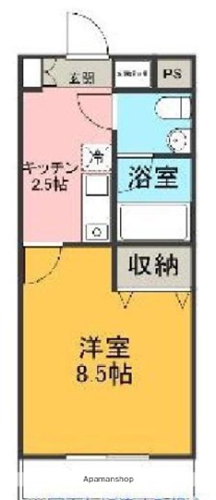 長谷川マンション幸原の間取り