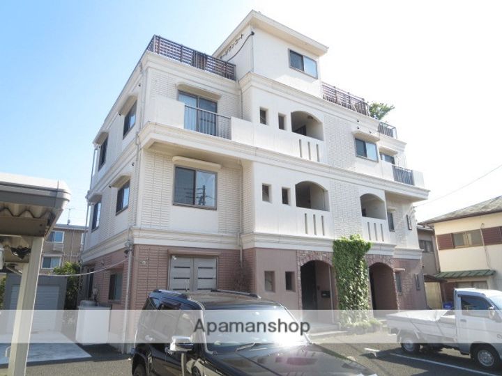 静岡県三島市平田の賃貸マンションの外観