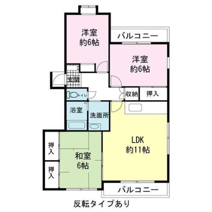 コーポラスシーダーの間取り