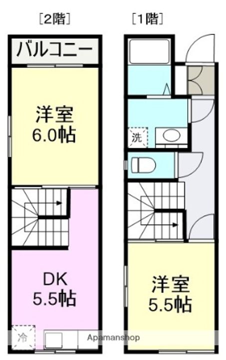 プチコート102の間取り