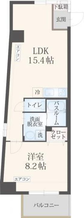 フォンテーヌU.の間取り