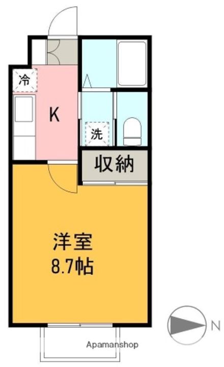エステイト82の間取り