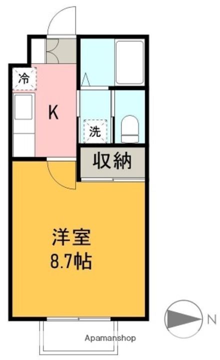 エステイト82の間取り