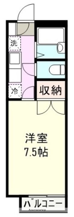 セセラギガーデン壱番館の間取り