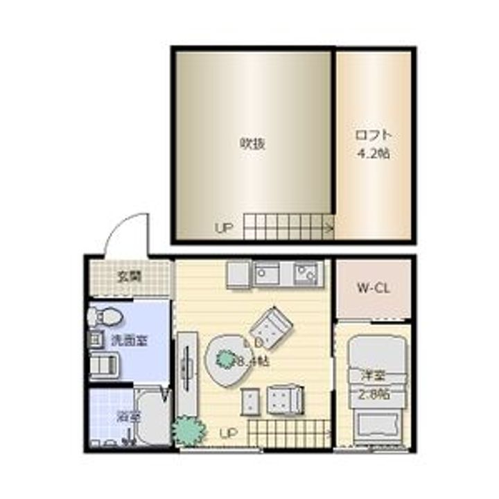 PREMIUM LIFE Mの間取り