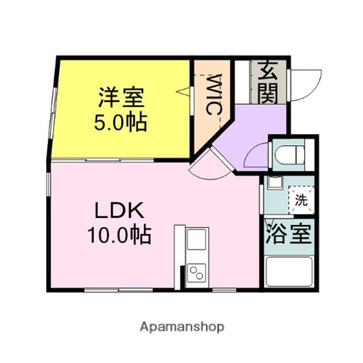 ファウンテンヒルズ大宮町108の間取り