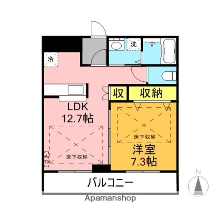 ステラガーデンの間取り