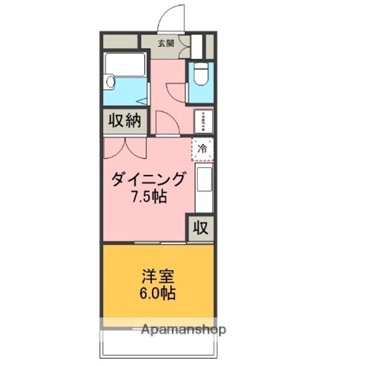 シャトー望月C棟の間取り