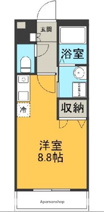 長谷川マンションⅢの間取り