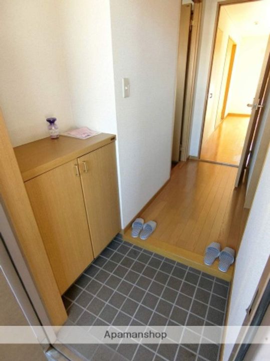 ルインズワタナベの玄関