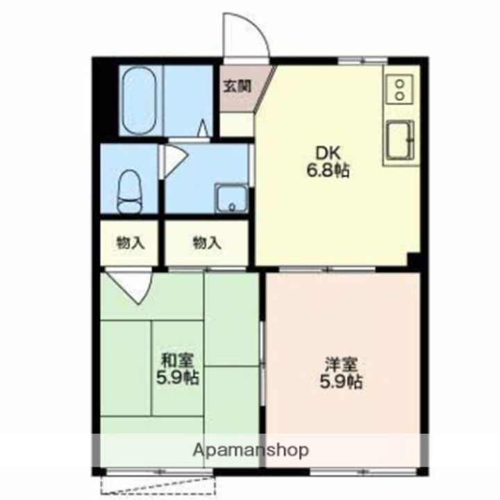 ファミール純の間取り