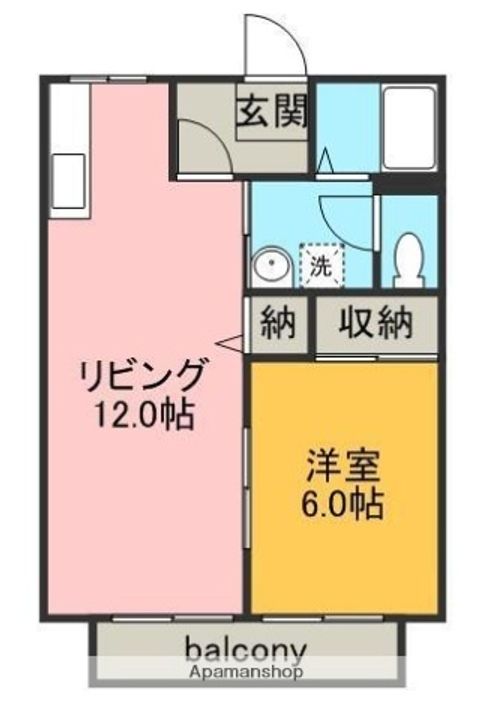 サンライフ菅沼の間取り