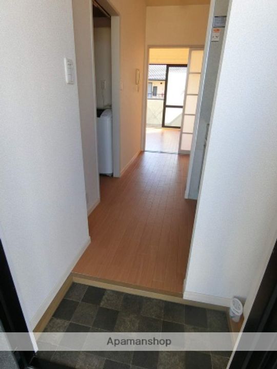 エクセルパークAの玄関