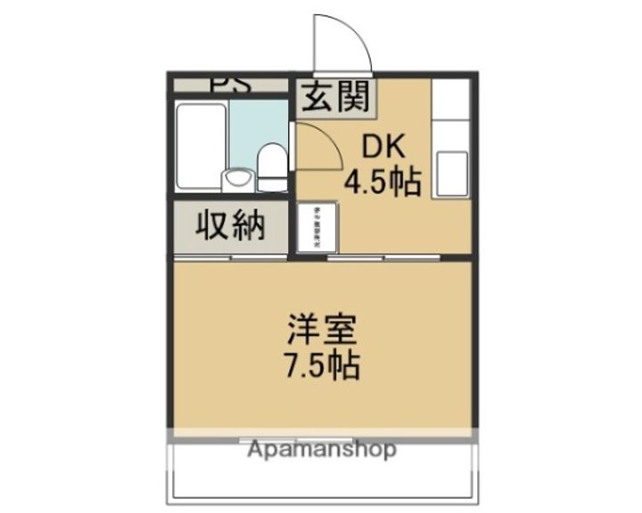 神部ハイツの間取り