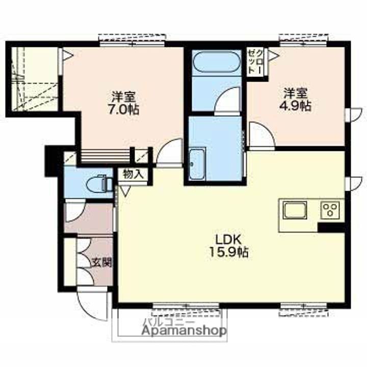 LA FAMILLEの間取り