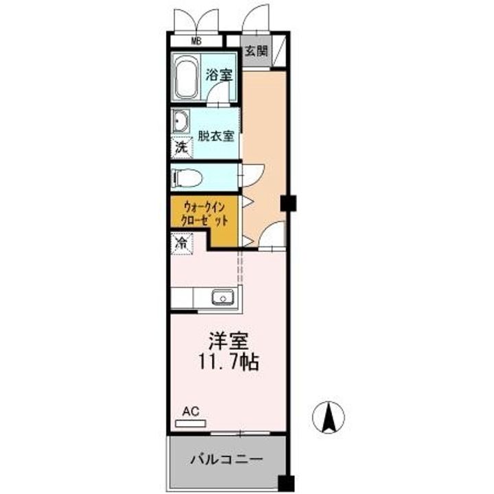 クレストEの間取り
