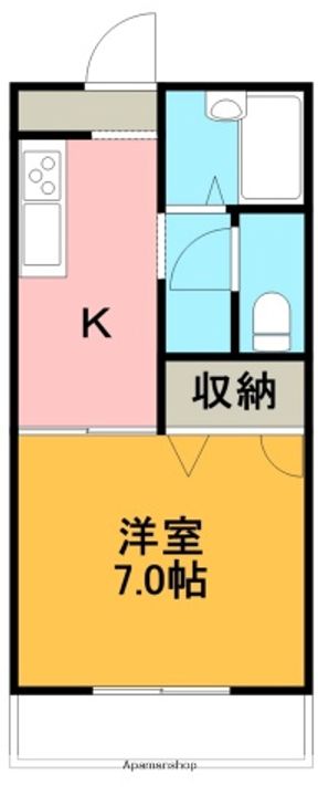 エクセルパークAの間取り