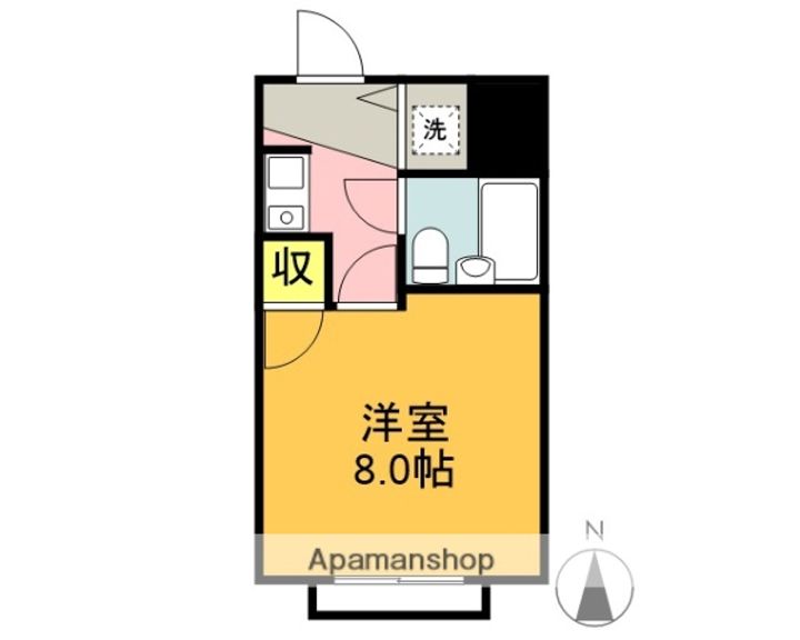 セゾンナカイの間取り
