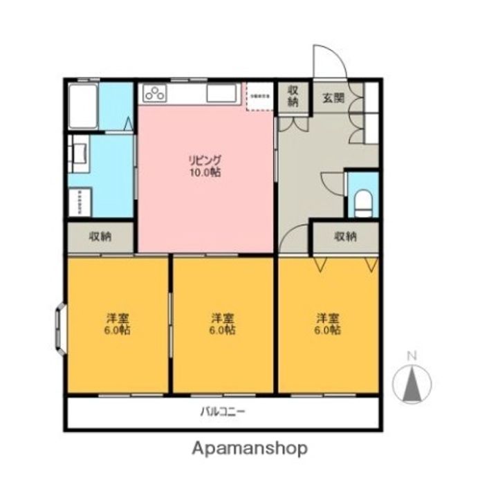 ロイヤルコートつちやの間取り