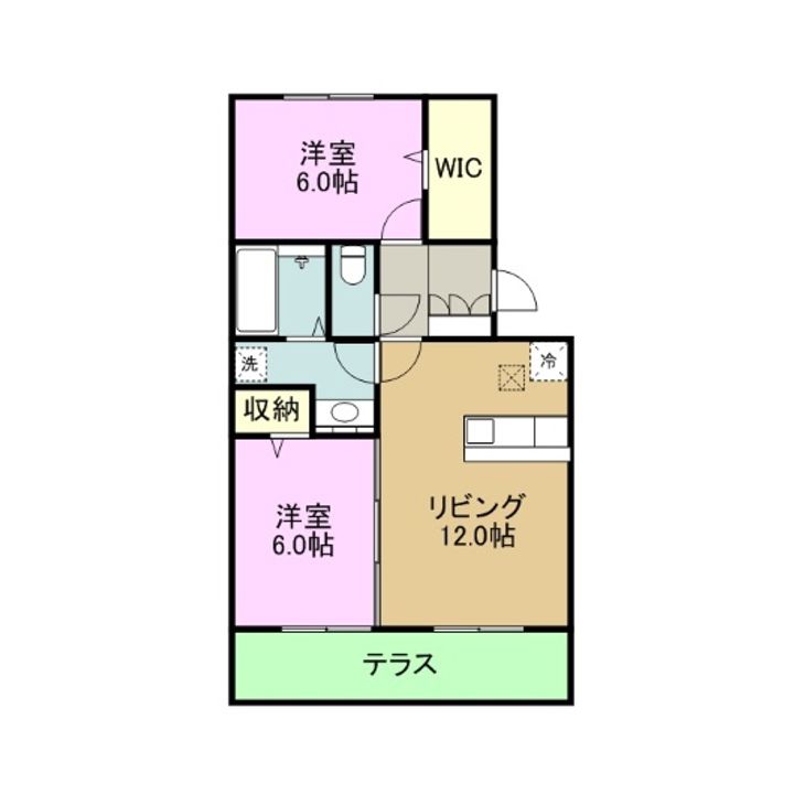 セジュール・ベルの間取り