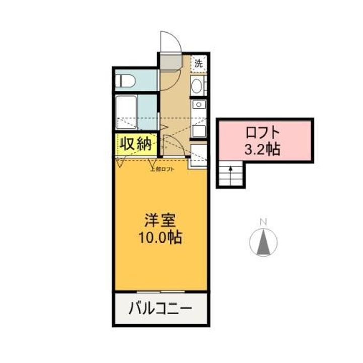 ビビットハイツの間取り