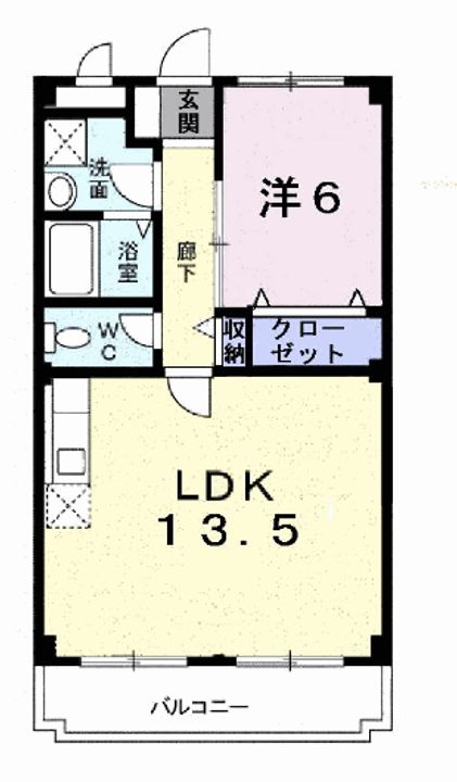 セントラルパークハイツの間取り