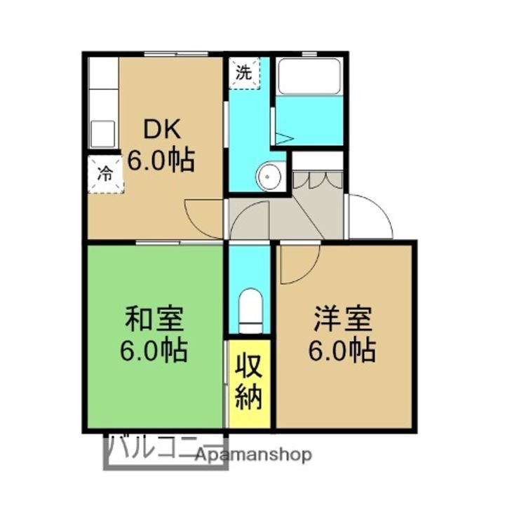 ボナールの間取り