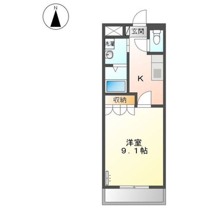 ライフシティ・ネオの間取り