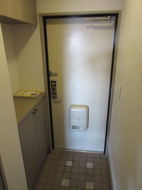 パレス野添の玄関