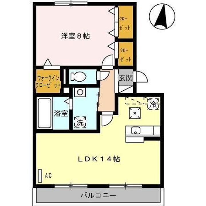 R ルミエール(アールルミエール)の間取り