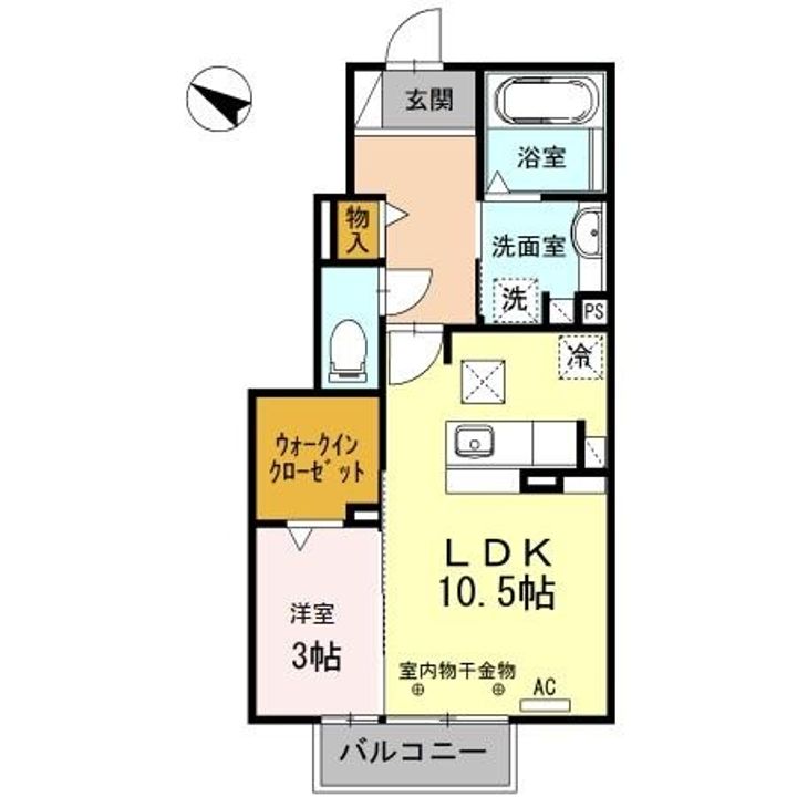 サンフェリーチェの間取り