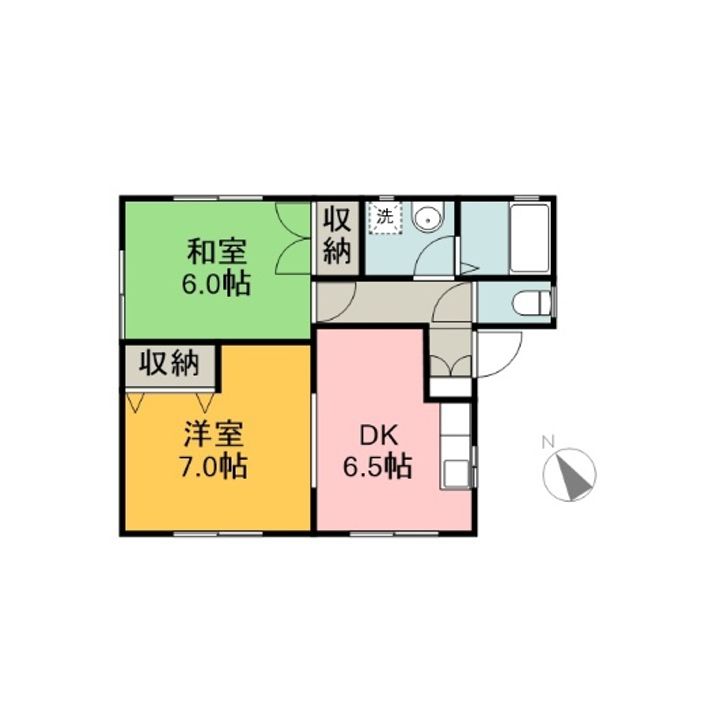 オギタハウスの間取り