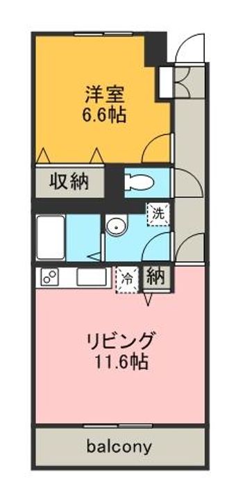 フレシール桜堤の間取り