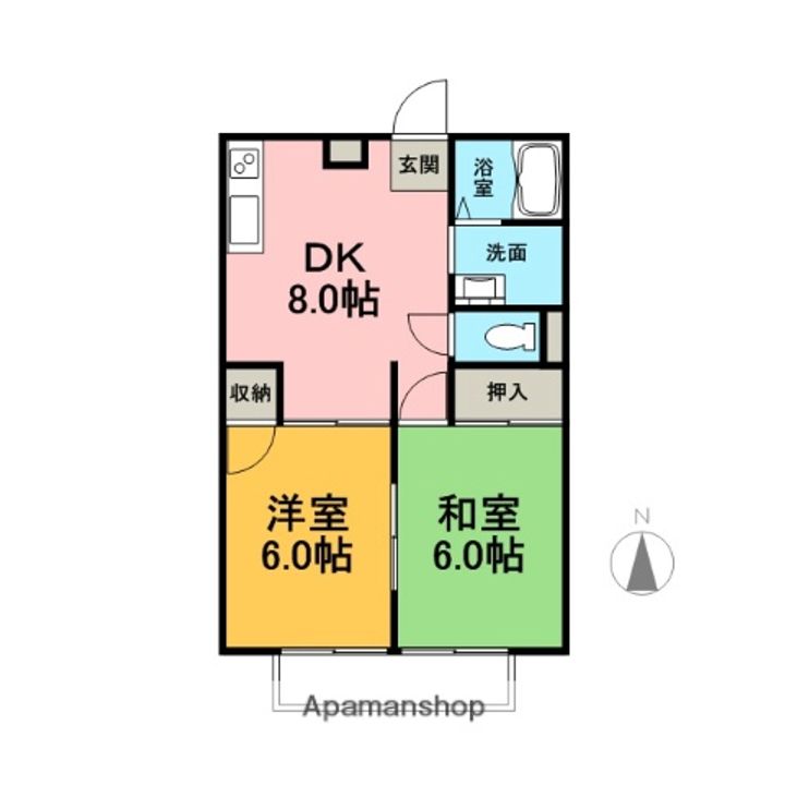 シーサイドハイツの間取り