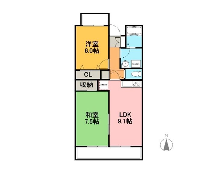 バードバレーEASTの間取り