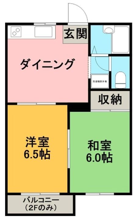 タウニィ125の間取り