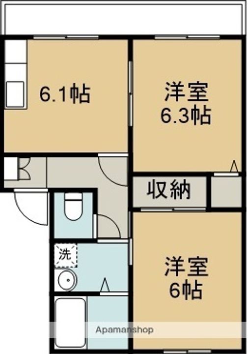 セレス富士岡の間取り