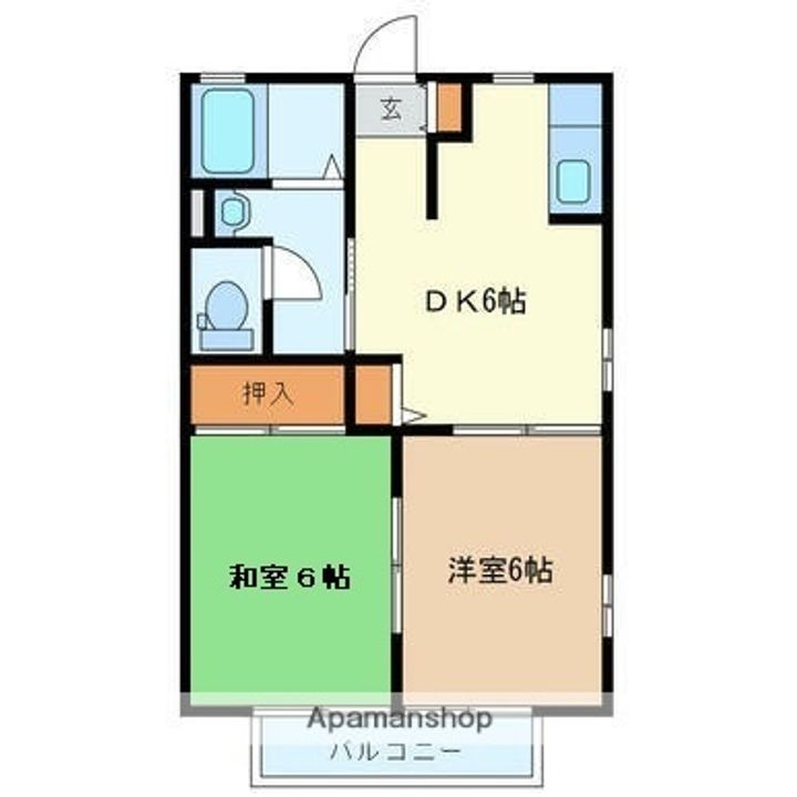 サンモール富士見の間取り