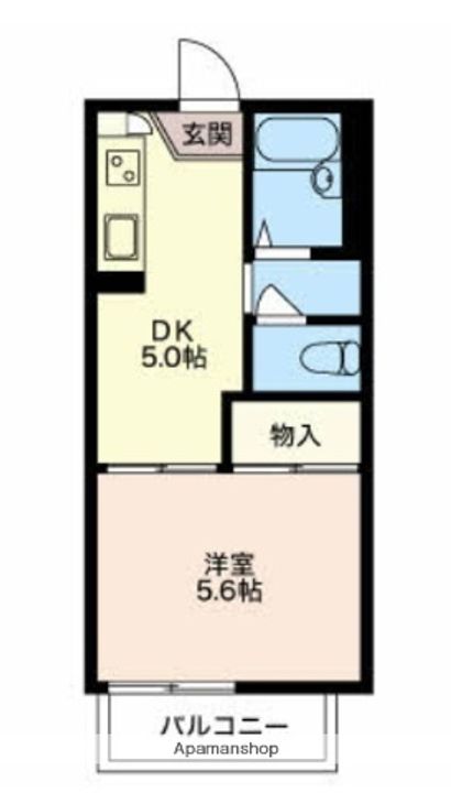 フレグランスエスの間取り