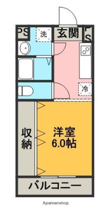 コンシェルジュモリシマIIの間取り
