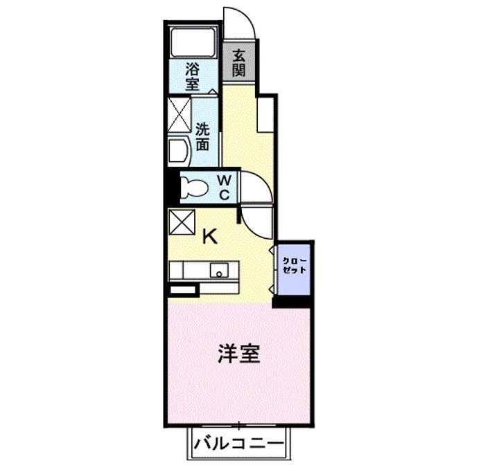 メゾンさくらⅡの間取り
