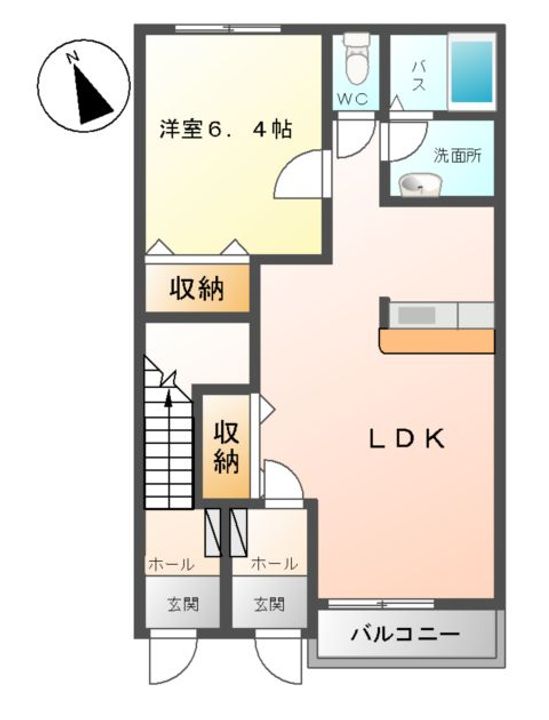 メゾン・ド・ソレイユの間取り