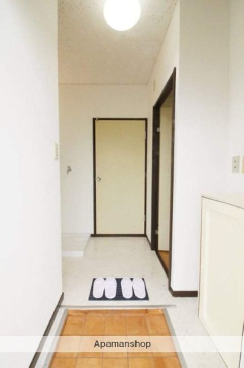 コーポサンシティⅡの玄関