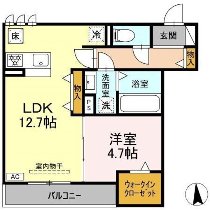 (仮)沼津市富士見町PJの間取り