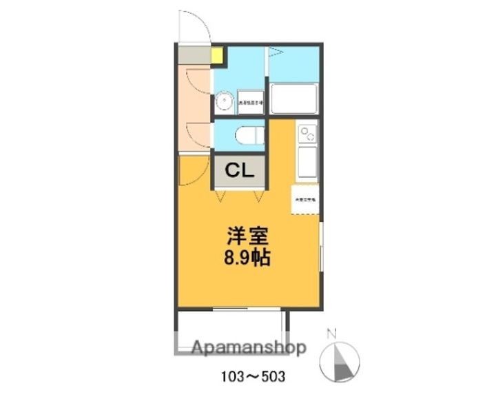 チェスタ大手町の間取り